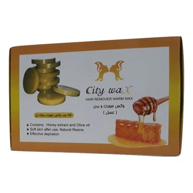 وکس موبر سیتی وکس مدل عسل وزن 500 گرم بسته 24 عددی 101630295