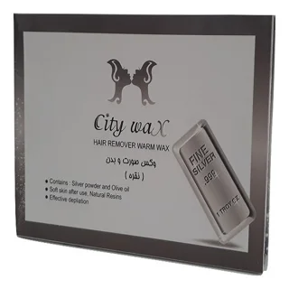 وکس موبر سیتی وکس مدل Silver وزن 500 گرم 101630192