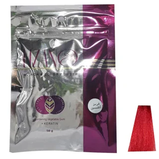 پودر دکلره رنگی لیزانو قرمز آتشین مدل Fiery Red مقدار 50 گرم 101630828